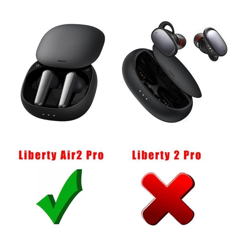 Bluetooth-compatible Earbuds Protective for Anker Liberty Air2 Pro Transparent