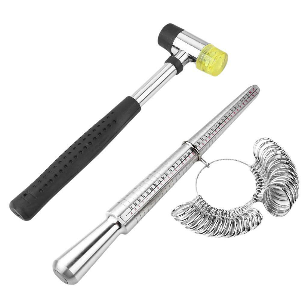 3 in  Size Sticks Aluminum Jewelry Hammer Finger Sizing Jewelry Sizer