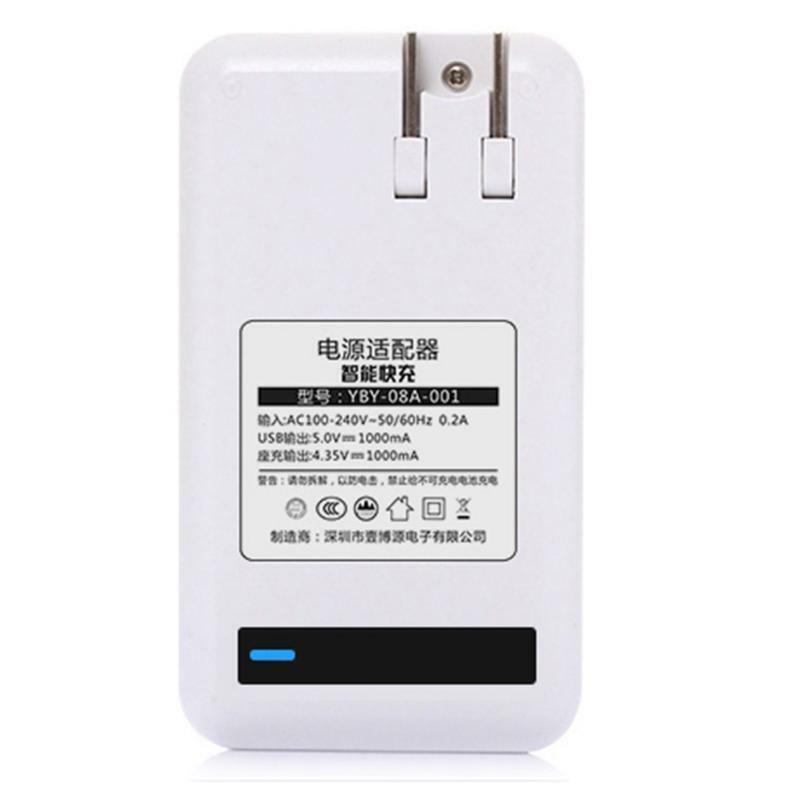 Mobile Battery Charger for Lithium Battery USB Interface Power Adapter for Phone