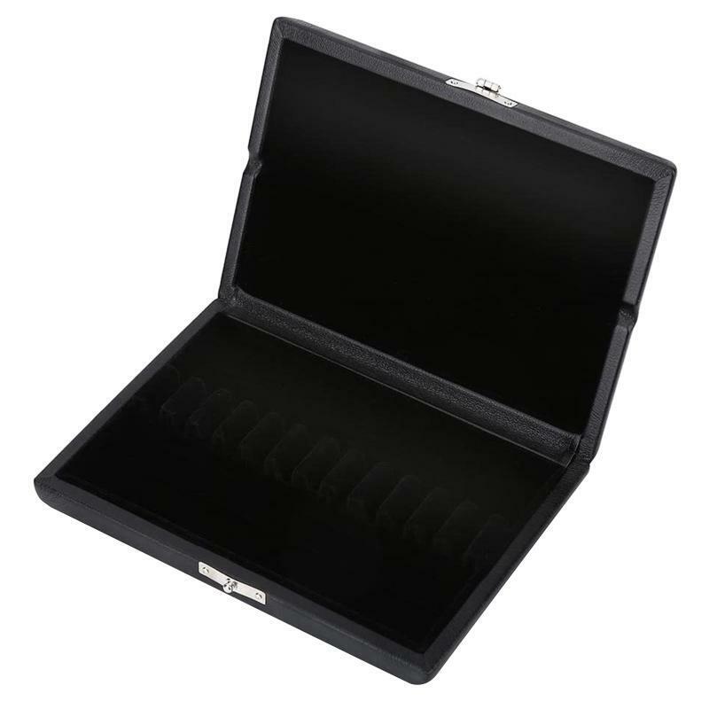12 Oboe Reeds Holder Strong Protect & Against Moisture PU Leather Oboe Reeds Box