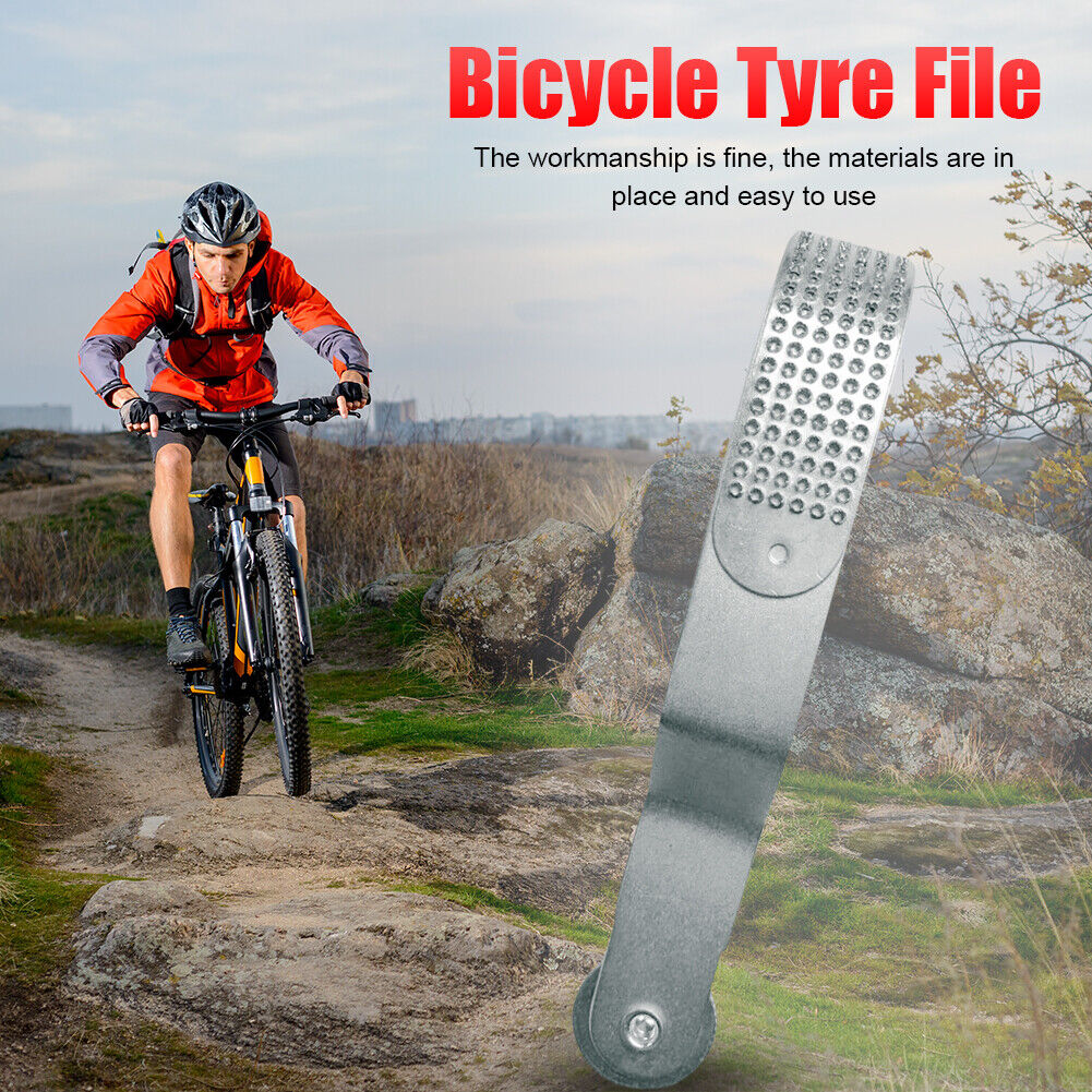 Cycling Bike Tire File Bicycle Tyre Patch Grater Protector Repair Tools