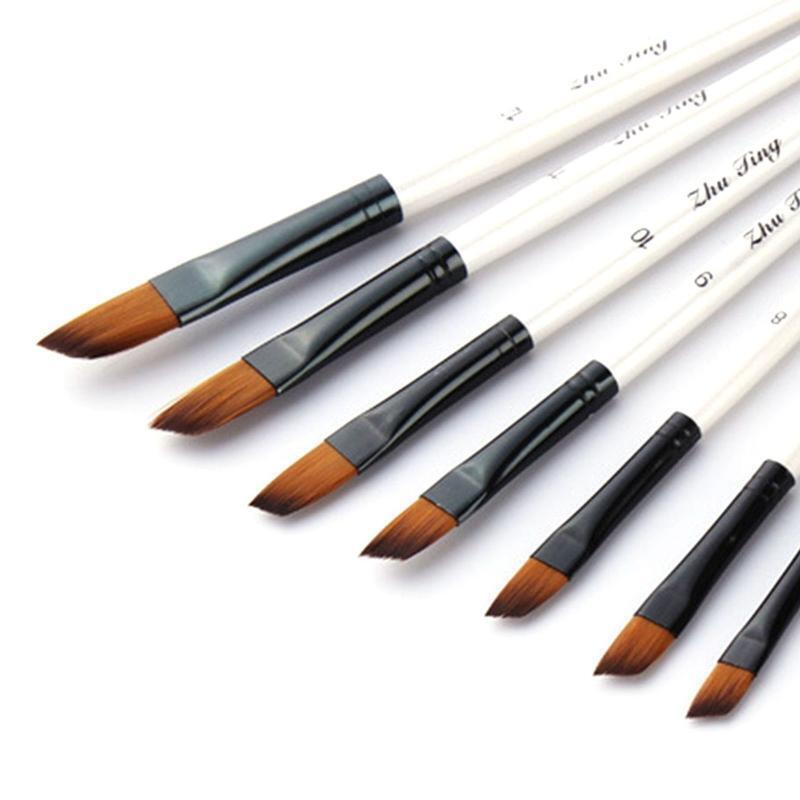 Artists Paint Brush Set Easter Supplies for Easter Egg Coloring Acrylic Paitting