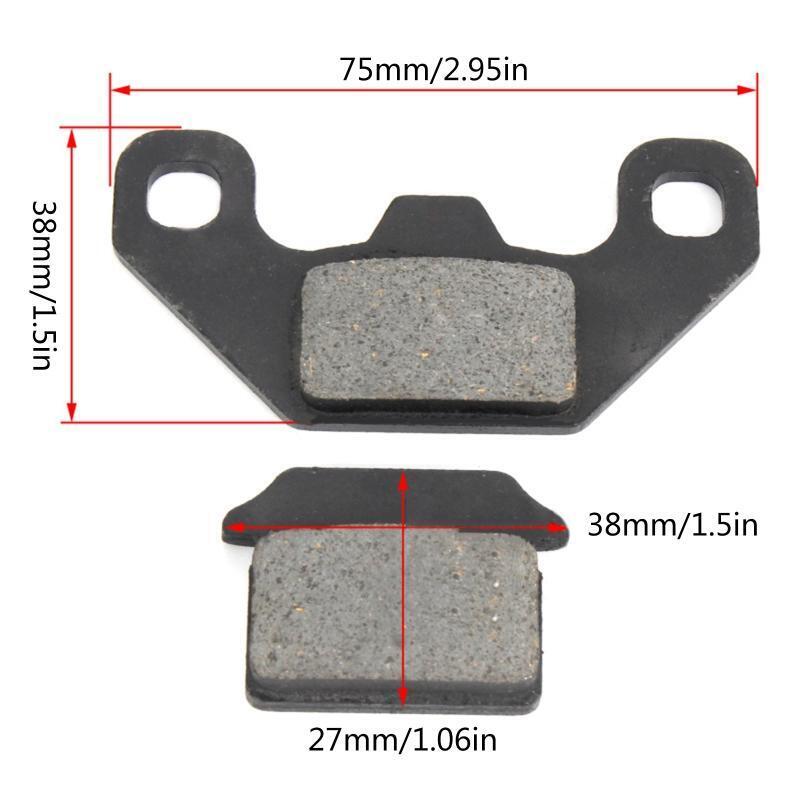 Motorcycle Disc Brake Pads for 110cc 125cc 140cc 50cc 70cc Pit Dirt Bike