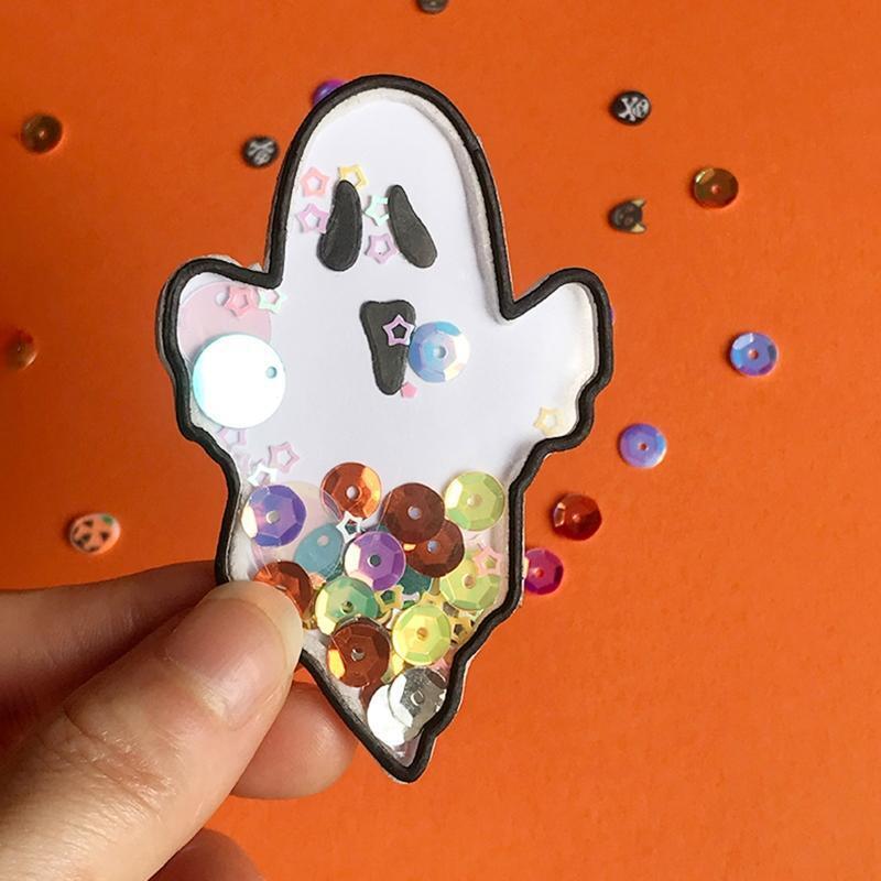 Halloween Ghost Spider Web Cutting Dies DIY Stamps Scrapbooking Photo Album