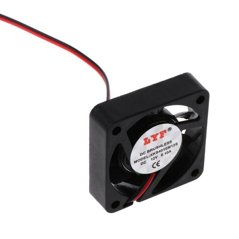 1PC 12V USB Connector PC Fan Heatsink Exhaust Cooling Fan w/10cm Cable 40x10mm