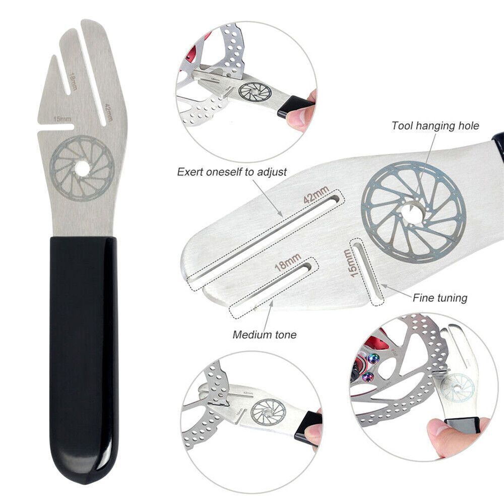 Durable Bicycle Bracket Bicycle Wrench Disc Brake Truing Bike Repair Tools