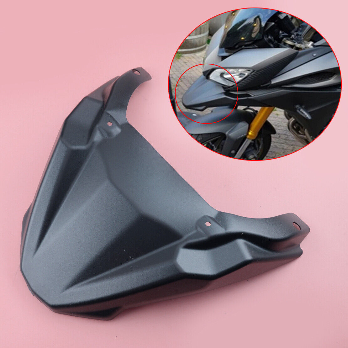 Fit for Yamaha MT-09 Tracer FJ09 15-19 Tracer 900/GT Front Fender Beak Extension
