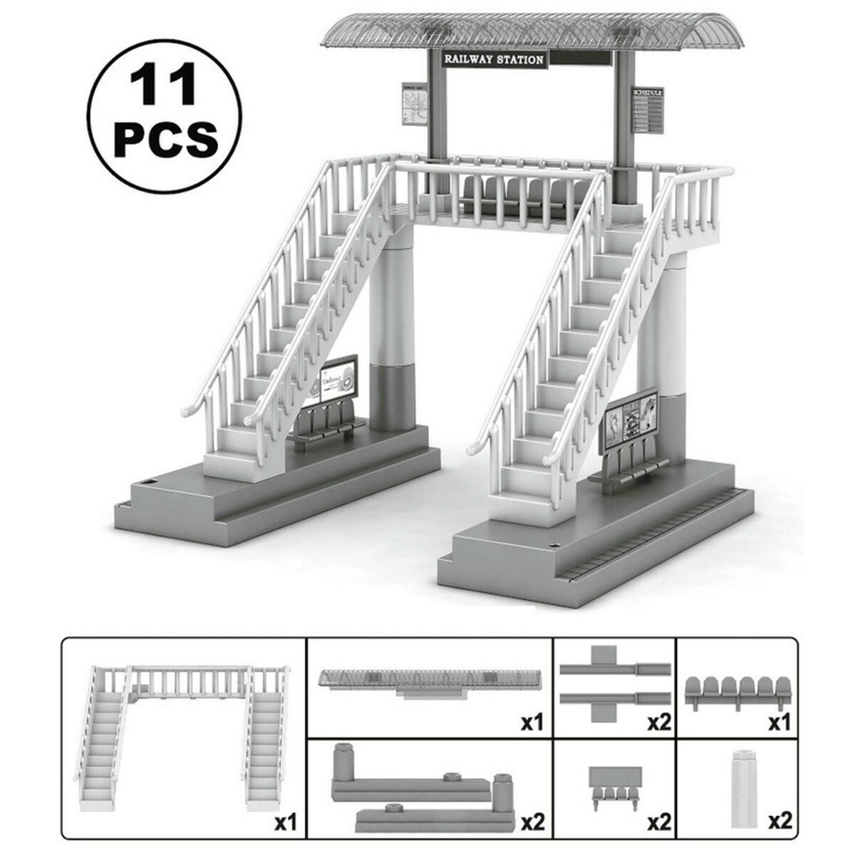 1/87  Station Architectural  for Micro Landscape Railroad Railway