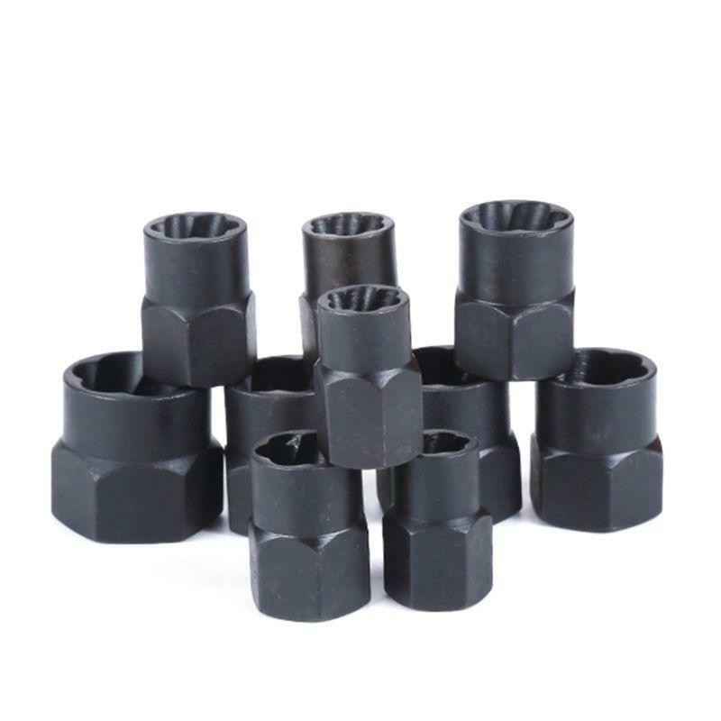 10 Pcs High section Bolt and Nut Grip Extractor Expansion Set