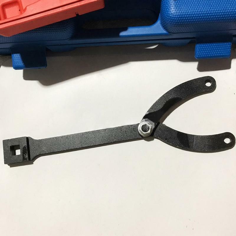 Adjustable Variable Pin Spanner Wrench Kit 15Pc Fan Clutch Pully Holder Wrench