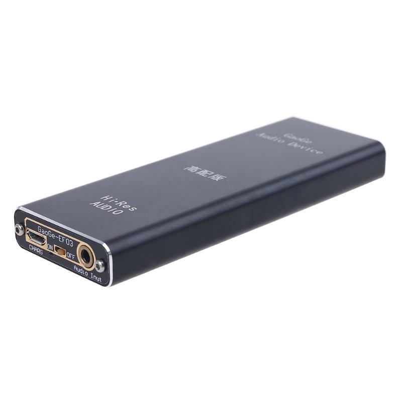 HIFI Headphone Amplifier Portable Mini 3.5mm Earphone Audio Interface Headphones