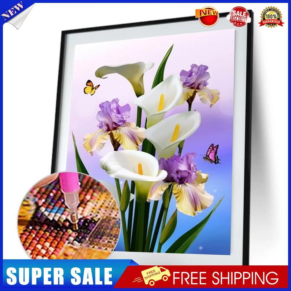 5D DIY Diamond Painting Plants Cross Stitch Embroidery Rhinestones Kits (B)