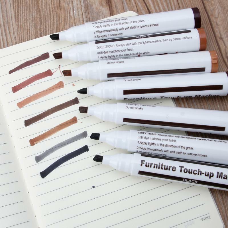Furniture Markers Touch Up 21Pcs Marker Wax Stick with Sharpener Funiture Repair
