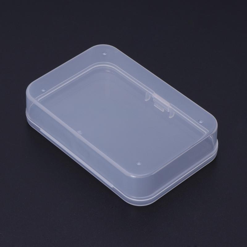 Fishing Box Plastic Transparent Clear Bait Lure Hook Tackle Jig Storage Portable