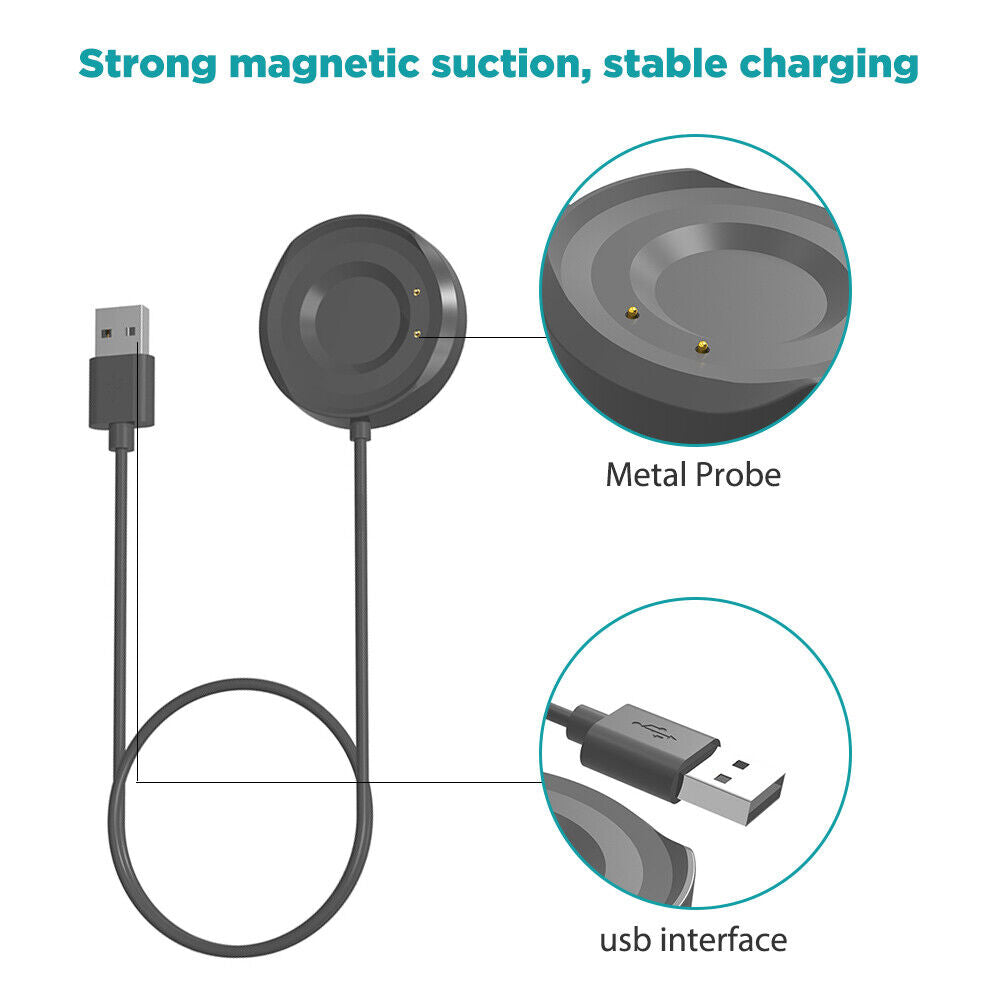 Smart Watch USB Fast Charging Watch Charger for GT2 GT2Pro/ SK5 SK7 SK8Pro