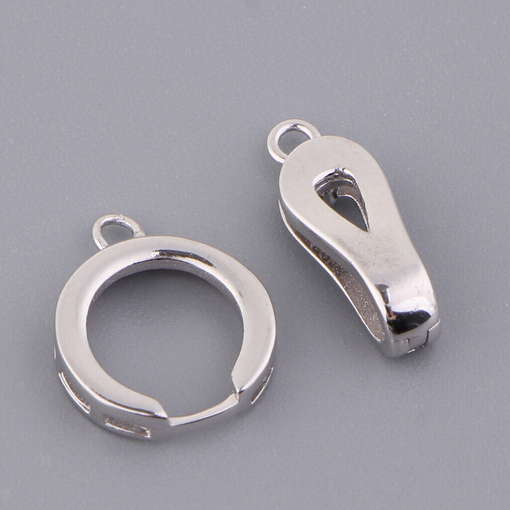 1 piece Sterling  Jewelry Clasps Hooks for DIY Bracelet Necklace