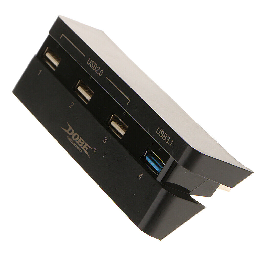 For  PS4 -Port Hub USB 3.1 High  Extension Charger Adapter