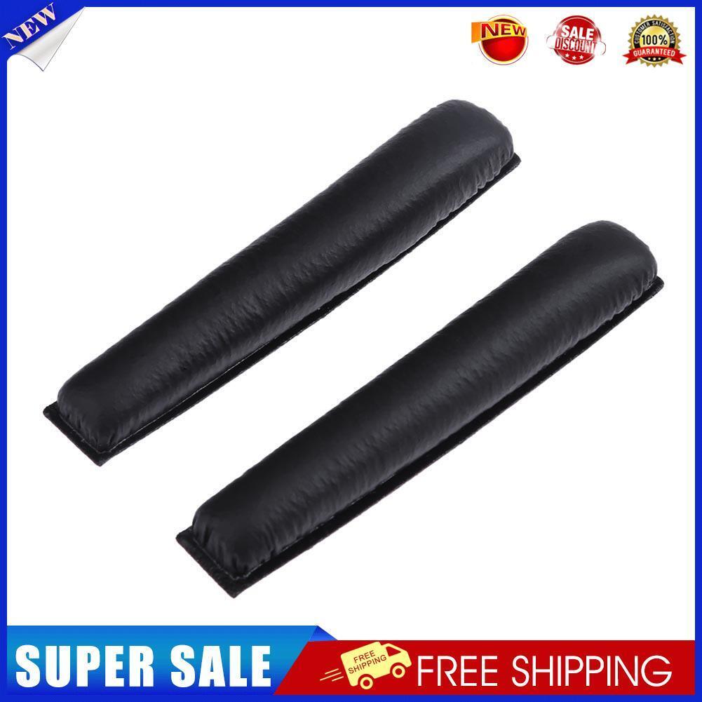 2pcs Soft Headphone Head Sponge Pads for Sennheiser PX100 PX200(Black)