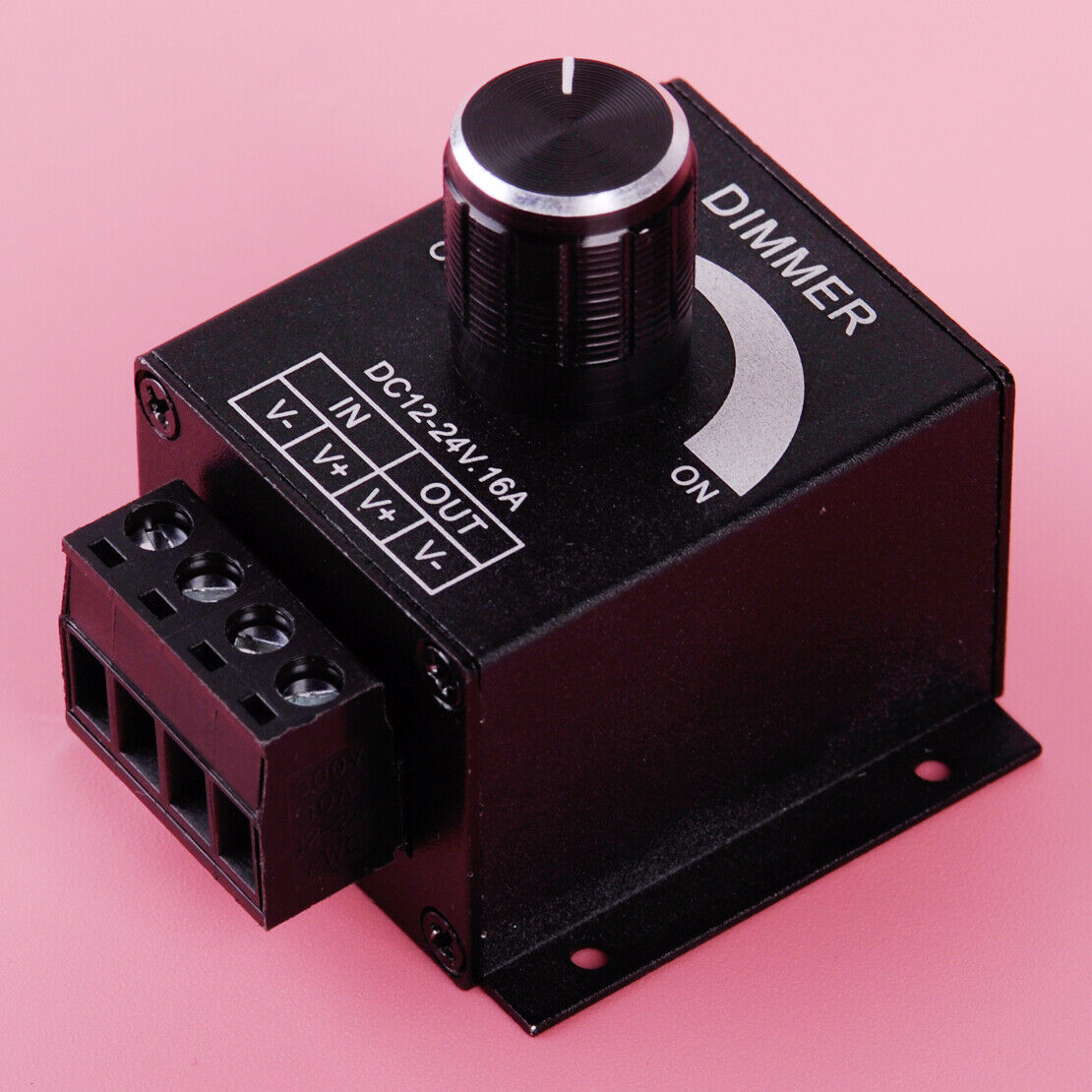 DC 12-24V LED Light Switch Dimmer Controller Adjustable LED Lamp Strip Driver Li