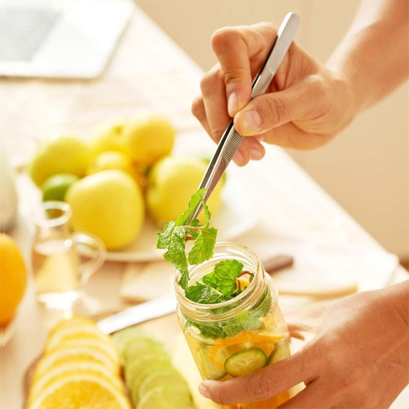 Multi-use Precision Culinary Tweezers for Plates Food Multipurpose Tweezer Tool