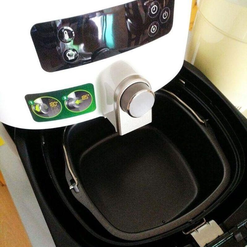 Non-Stick Air Fryer Cake Barrel Baking Pan Oven Frying Roasting Basket for