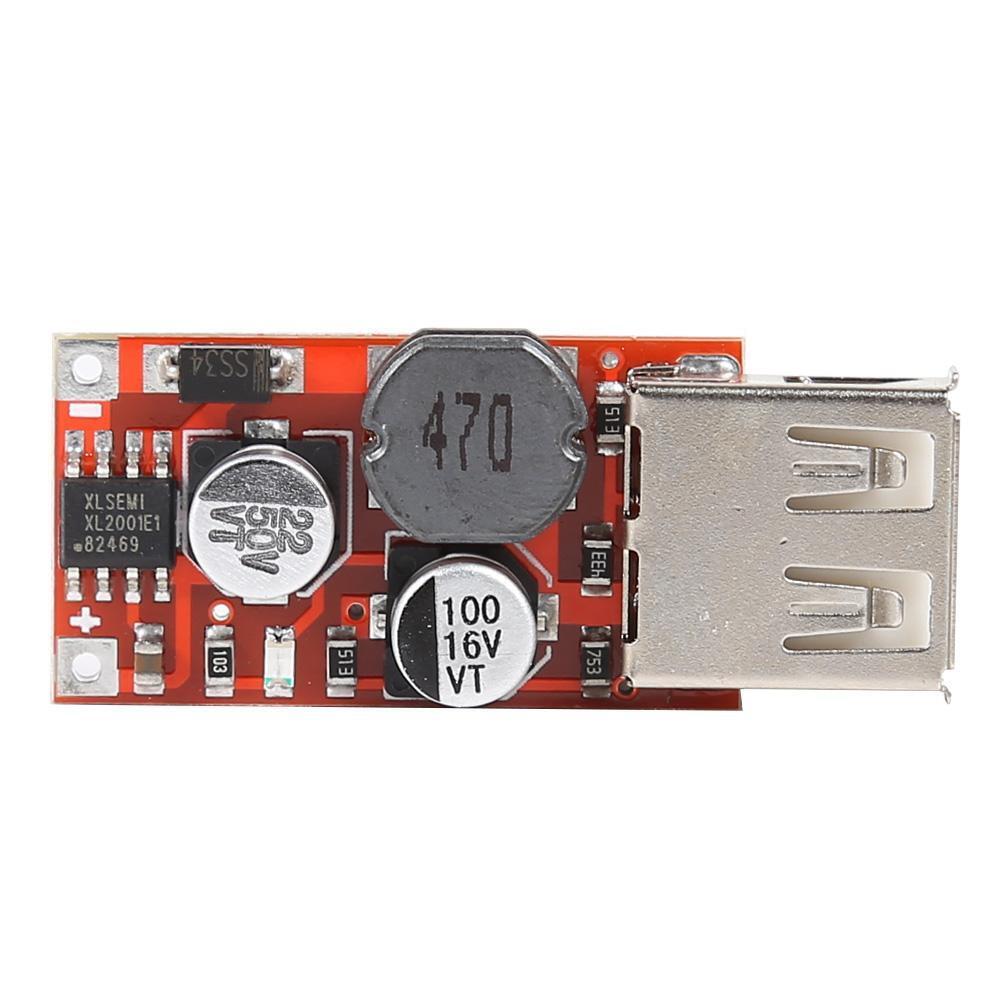 DC-DC Step Down Car Charger Power Module 9V/12V/24V to 5V 3A USB Buck Board
