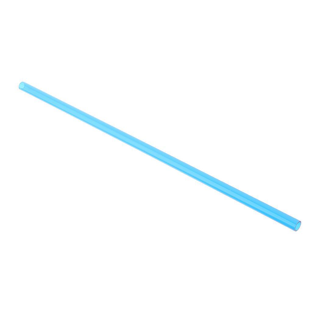 Rigid Acrylic Tube, 10 / 14mm, 3 / 8inch ID, 5 / 8inch OD, 500mm, Blue