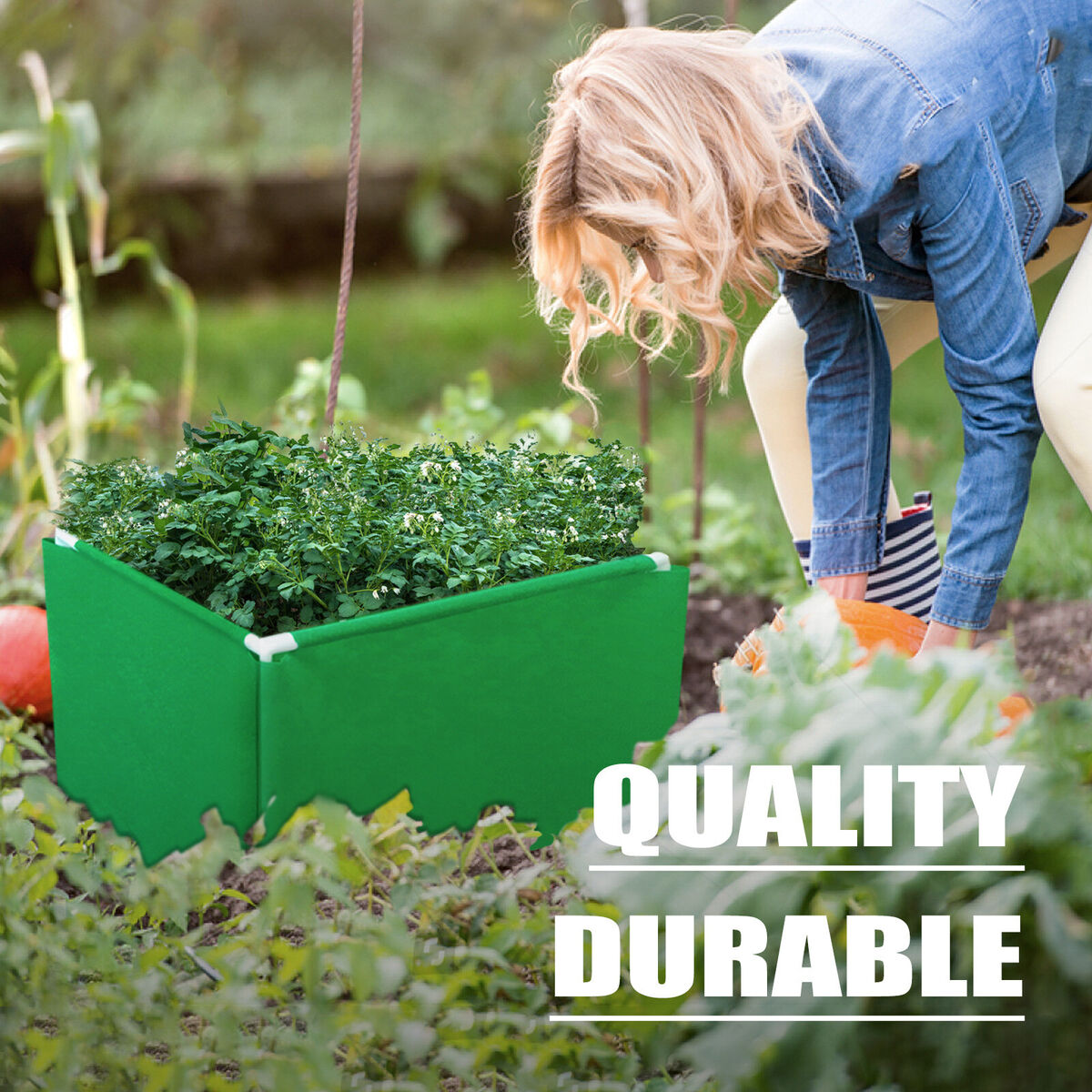 Grow Bags - Lawn Gardening Growing Planting Pots Container for Vegetable