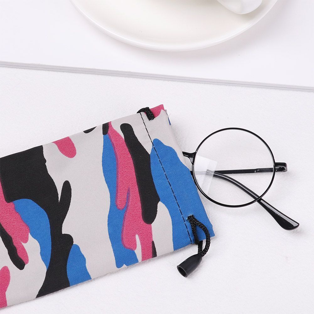 Soft Eyeglass Container Glasses Cloth Bags Reading Glasses Cases Eyewear Bag