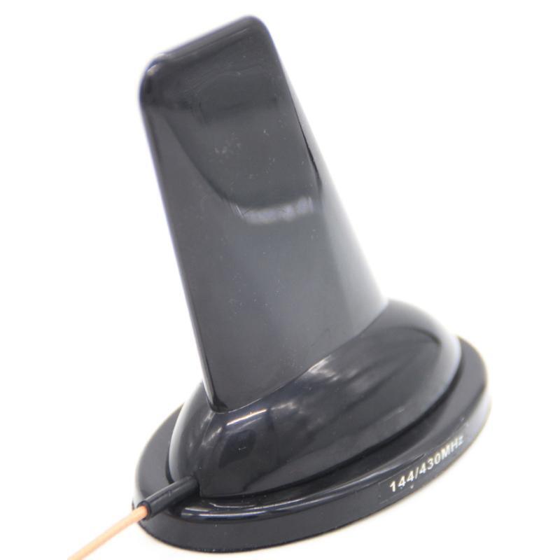 VHF UHF144/430Mhz Portable Shark Fin Antenna Radio Signal Reception Supplies