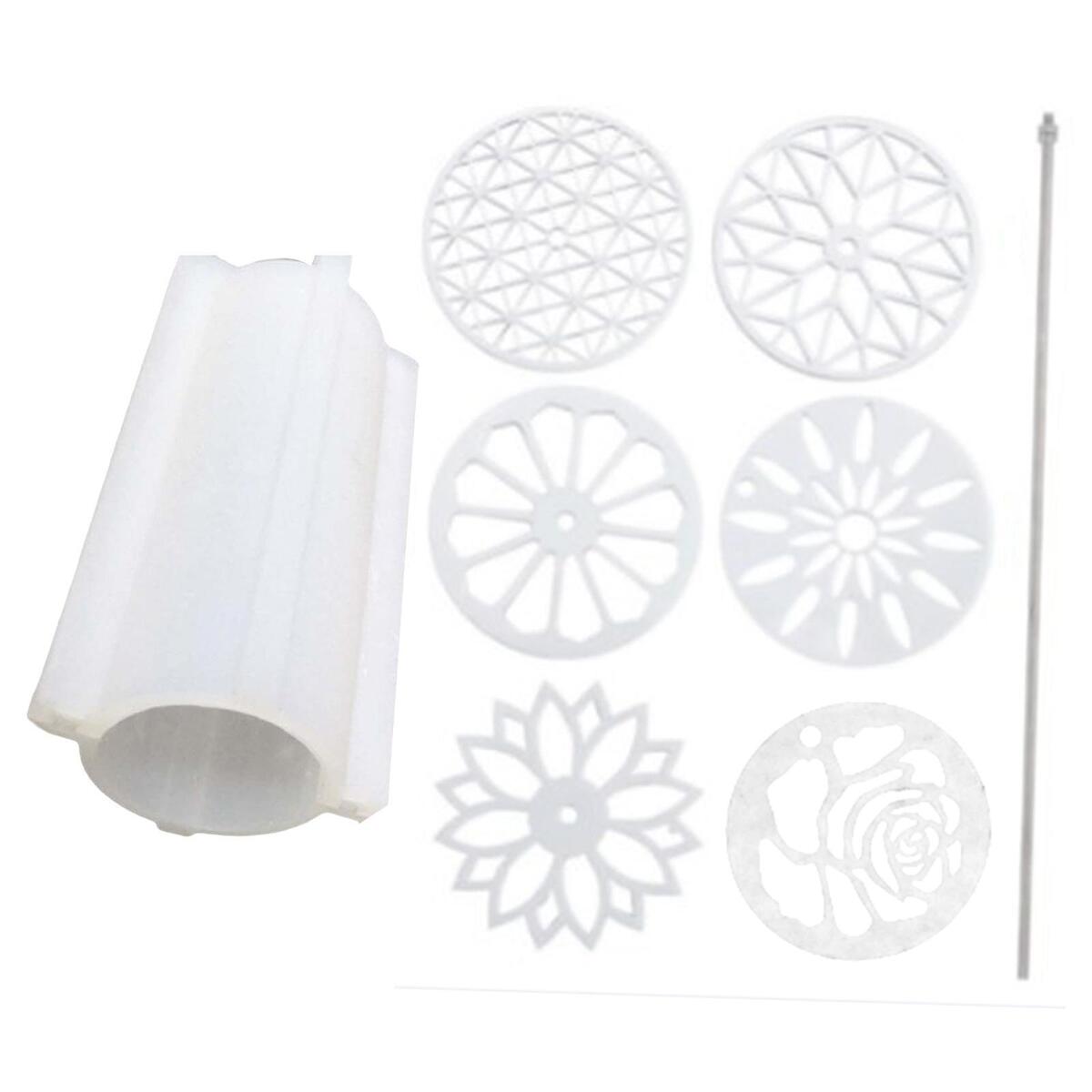 Silicone Long Tube Mold Durable Soap Making Molds for Christmas Cake Biscuit