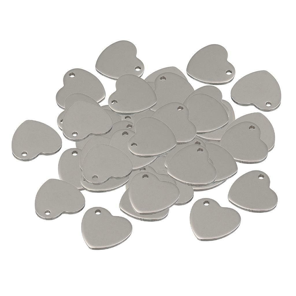 90x Stamping Tag Blank Charms  Bronze Pendants Tags Jewelry Tags Making