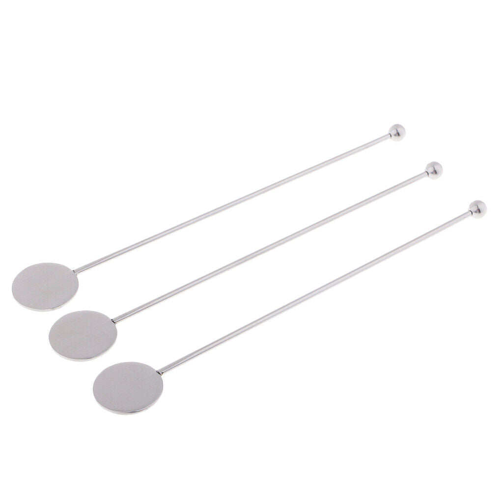 Stainless Steel Coffee Beverage Stirrers Cocktail Drink Swizzle