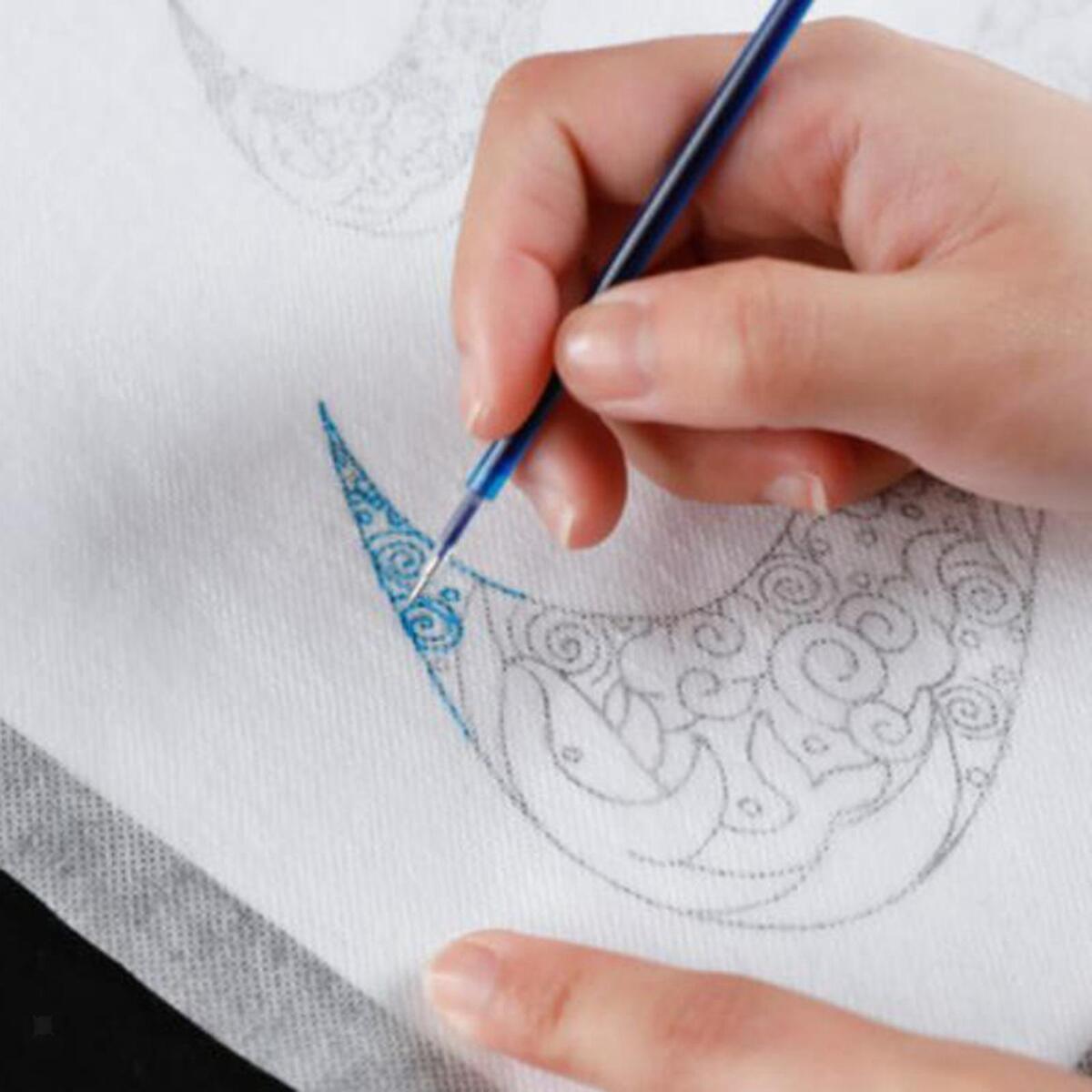 10  T Shirt Fabric Transfers Papers Water Soluble Embroidery Stabilizer