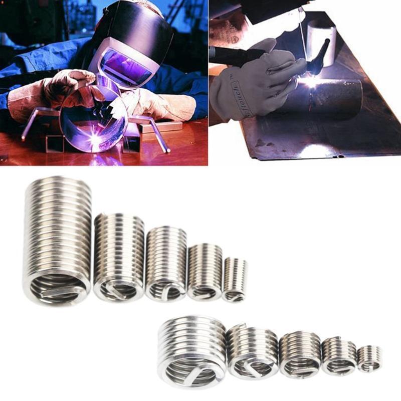 Thread Inserts Stainless Steel Threaded Repair Insert Assortment Kit Coiled Wire