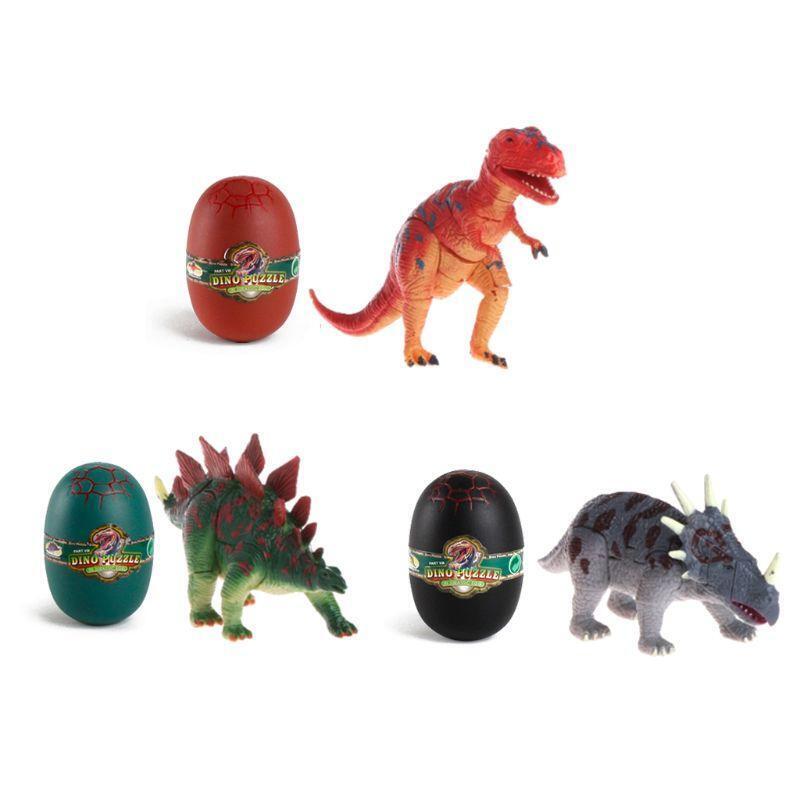 Colorful Dinosaur Eggs Hatching Growing Dinosaur Baubles Add Water Grow Funny