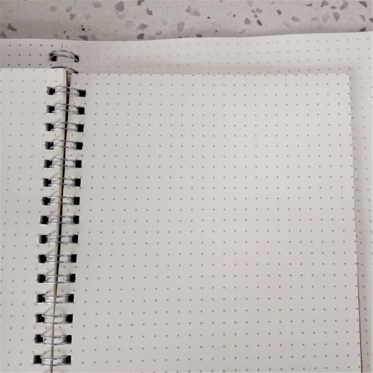 A5 Dot Grid Spiral Journal Diary Bullet Journal Notebook Hardcover Cardboard