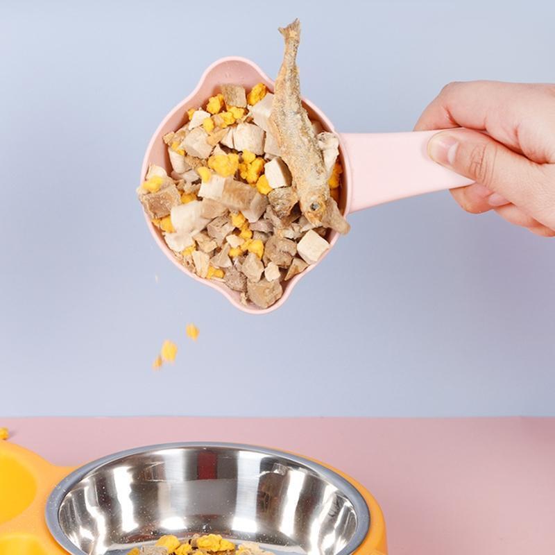 Pet Food Scoop Colorful Scooper Cup for Cat Dog Food Bird Seeds Small Capacity