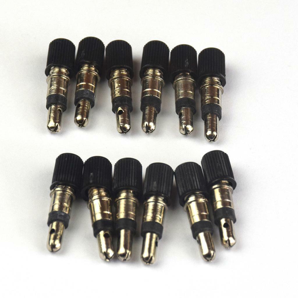 of 12 German Valve   Valve  with Caps 28mm Replacement