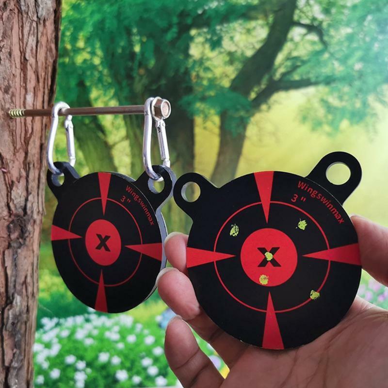 Alloy Materials Panda Head Thick Target Shooting Tar-get Thick 3" Outdoor