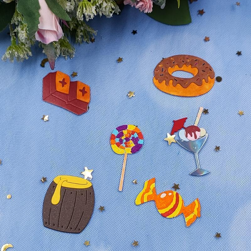 Creative Low Tea Cutting Die for DIY Wedding Birthday Christmas Party Decoration