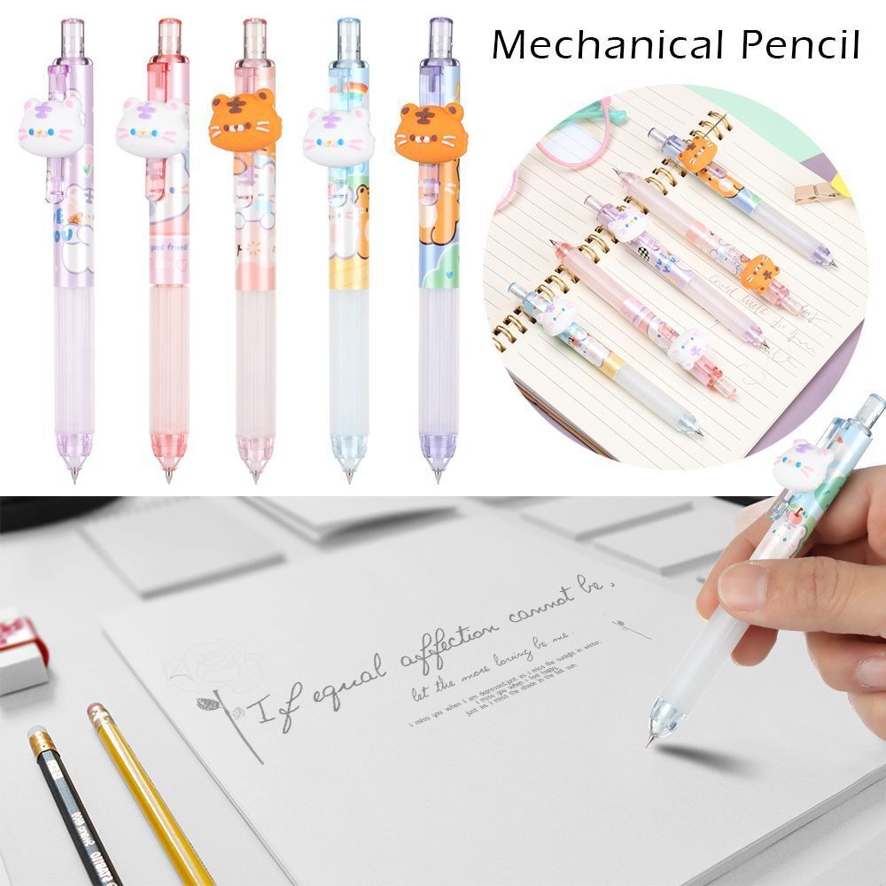 Gifts 0.5mm Pencil Tip Mechanical Pencil Automatic Press Pen Pencil Stationery