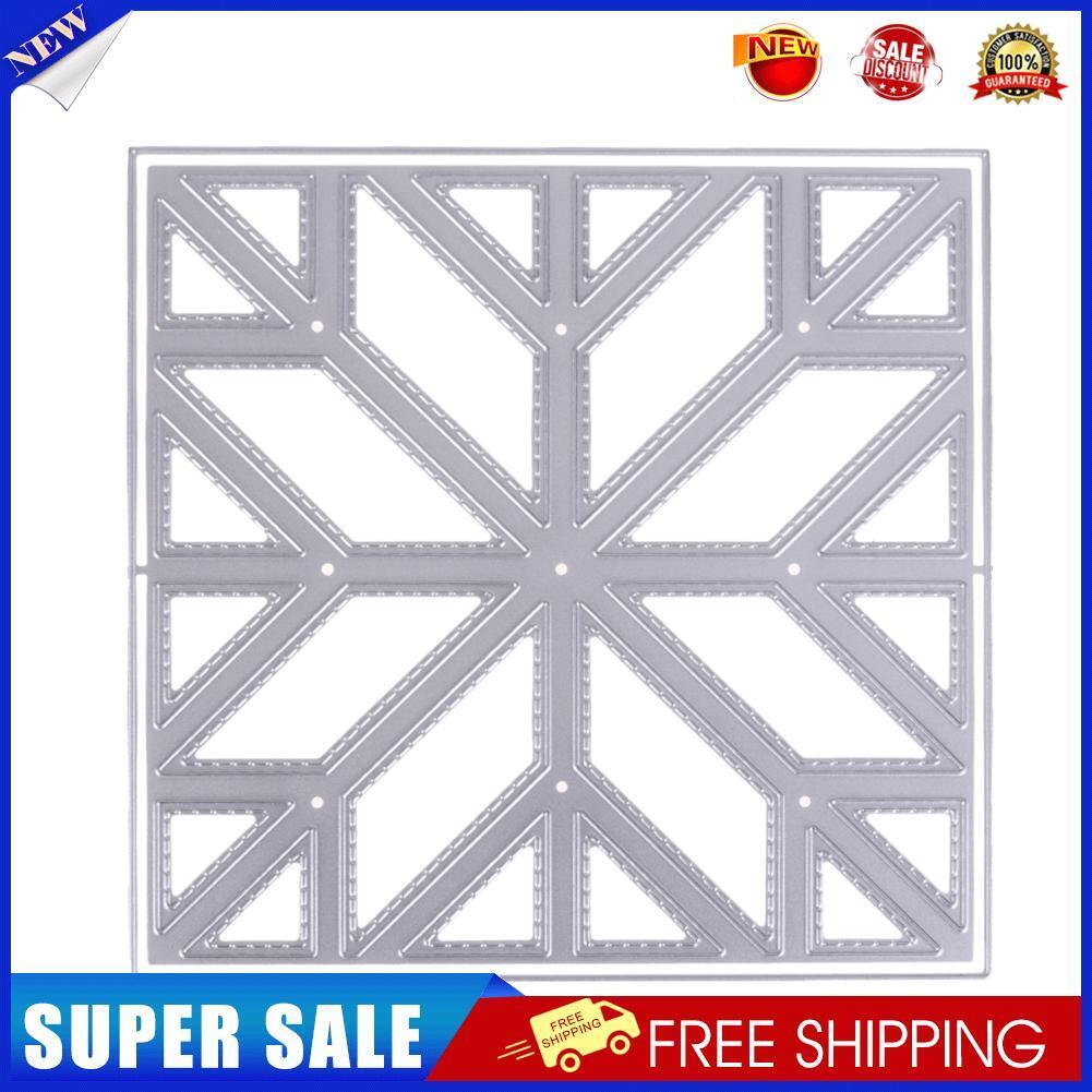 Square Rhombus Cutting Dies Stencils Scrapbook Embossing DIY Craft Album -1