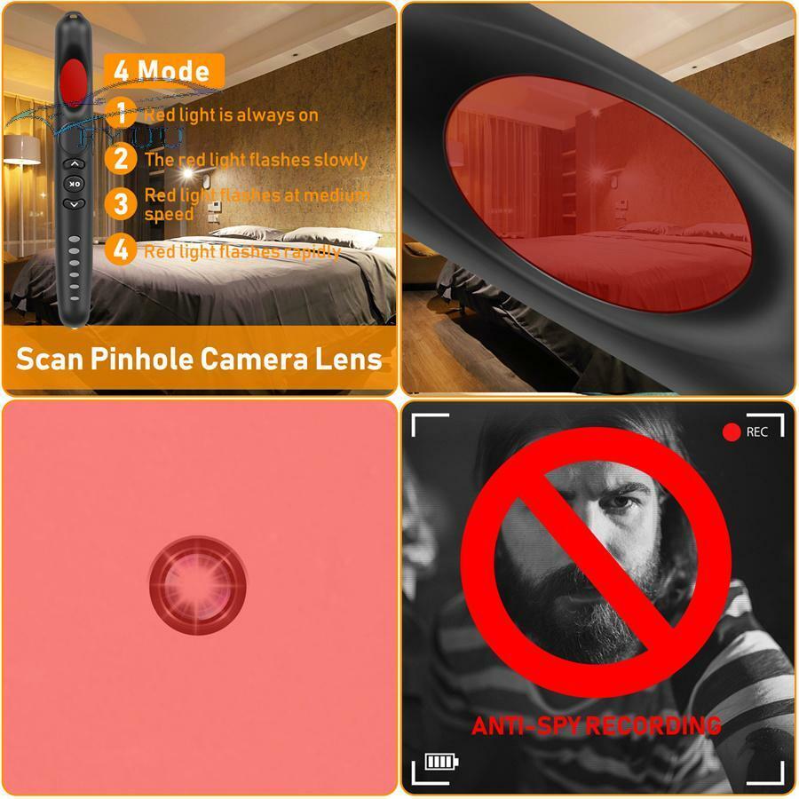Multi-function Anti Detector RF Finder Personal Safety Alarm Protection