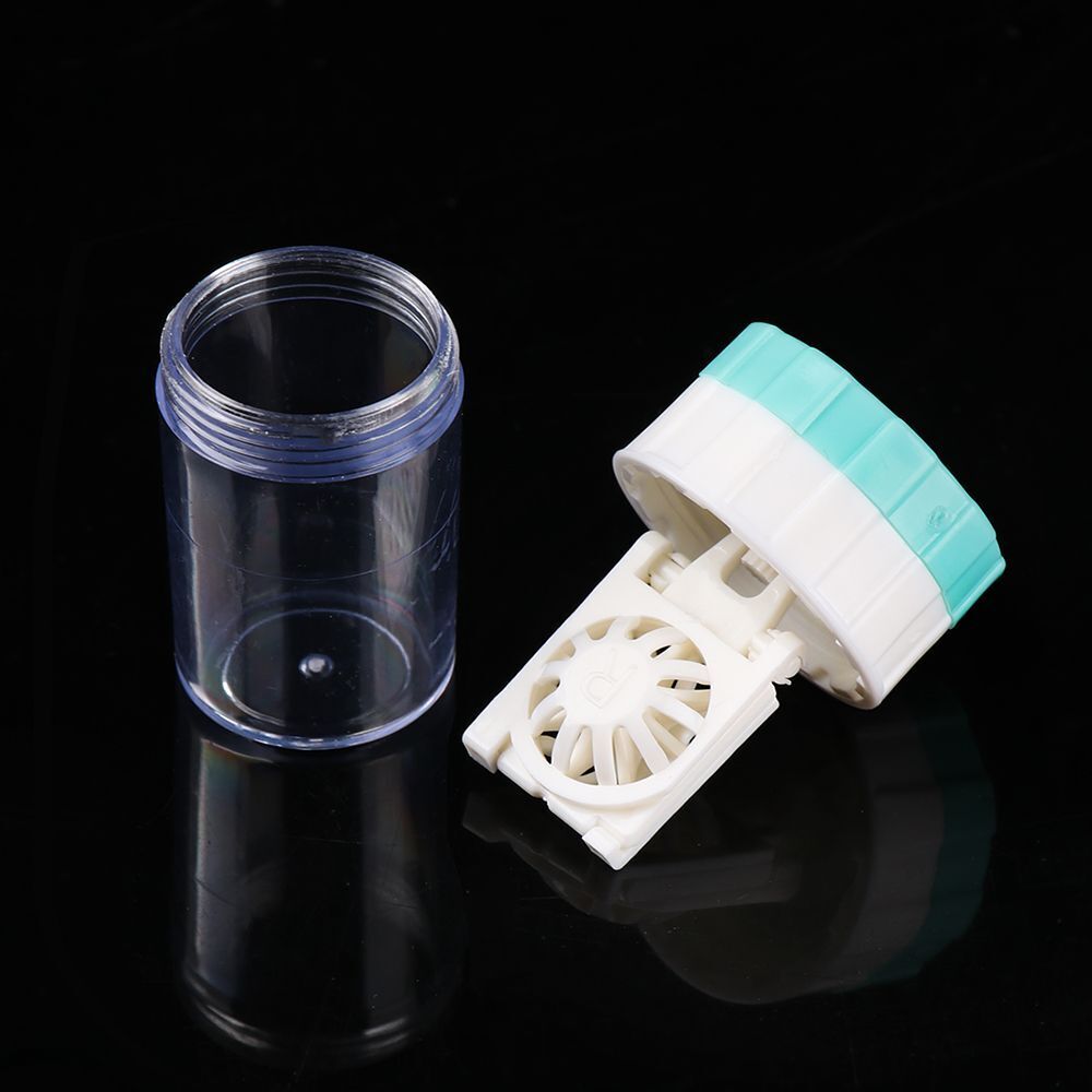Mini Portable Soaking Box Travel Glasses Holder Candy Color Contact Lens Case