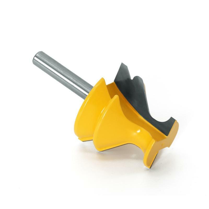 Architectural Molding Router Bit 8mm Shank Steel Milling Cutter for Woodworking