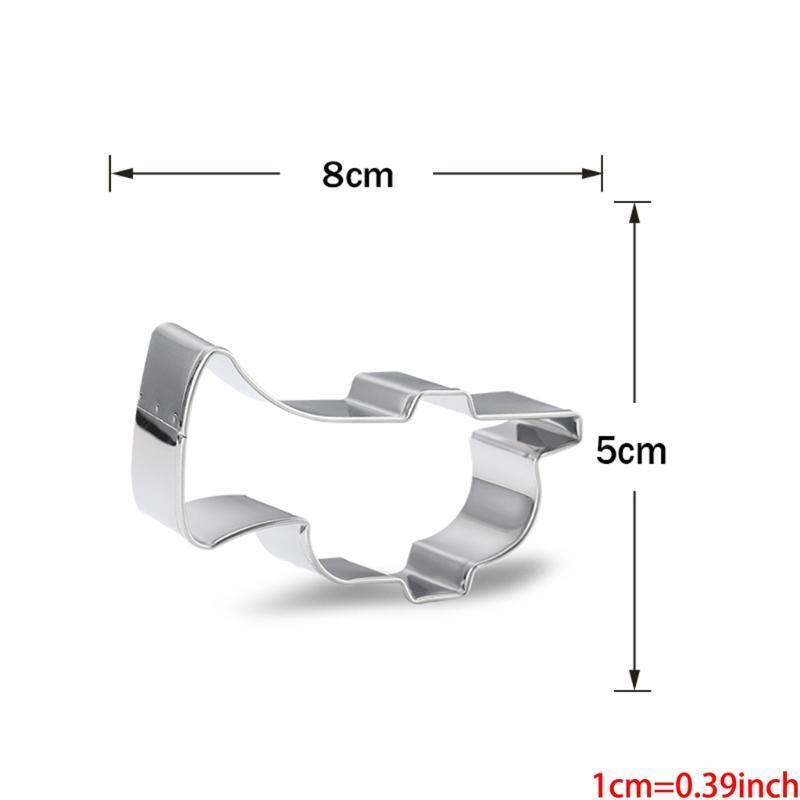 8pcs/set Musical Instrument Stainless Steel Cookie Biscuit Cutter Molds DIY Cake