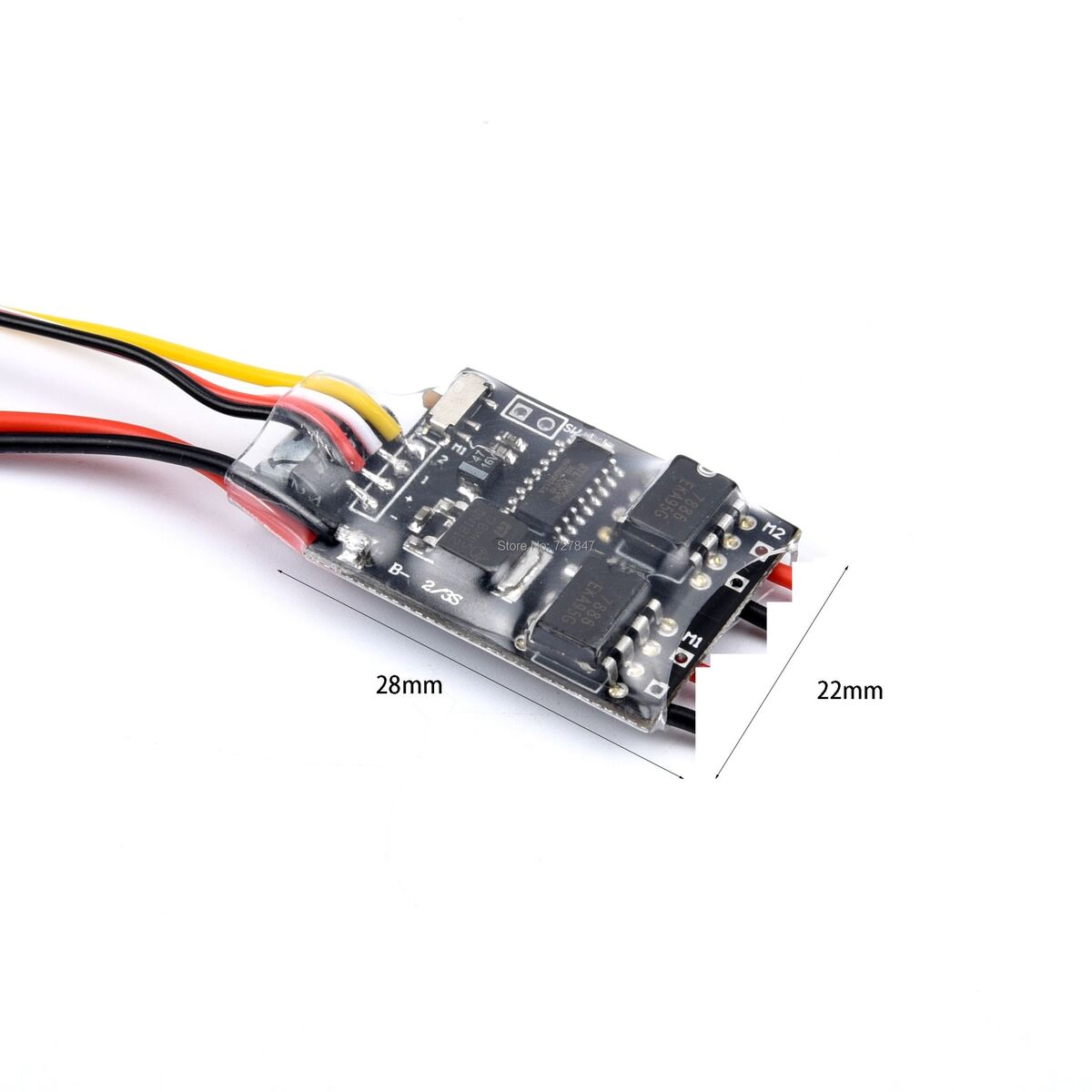 Spare Parts Esc 2s-3s Lipo Dual Way Electric Switch Brushed Esc Speed Control