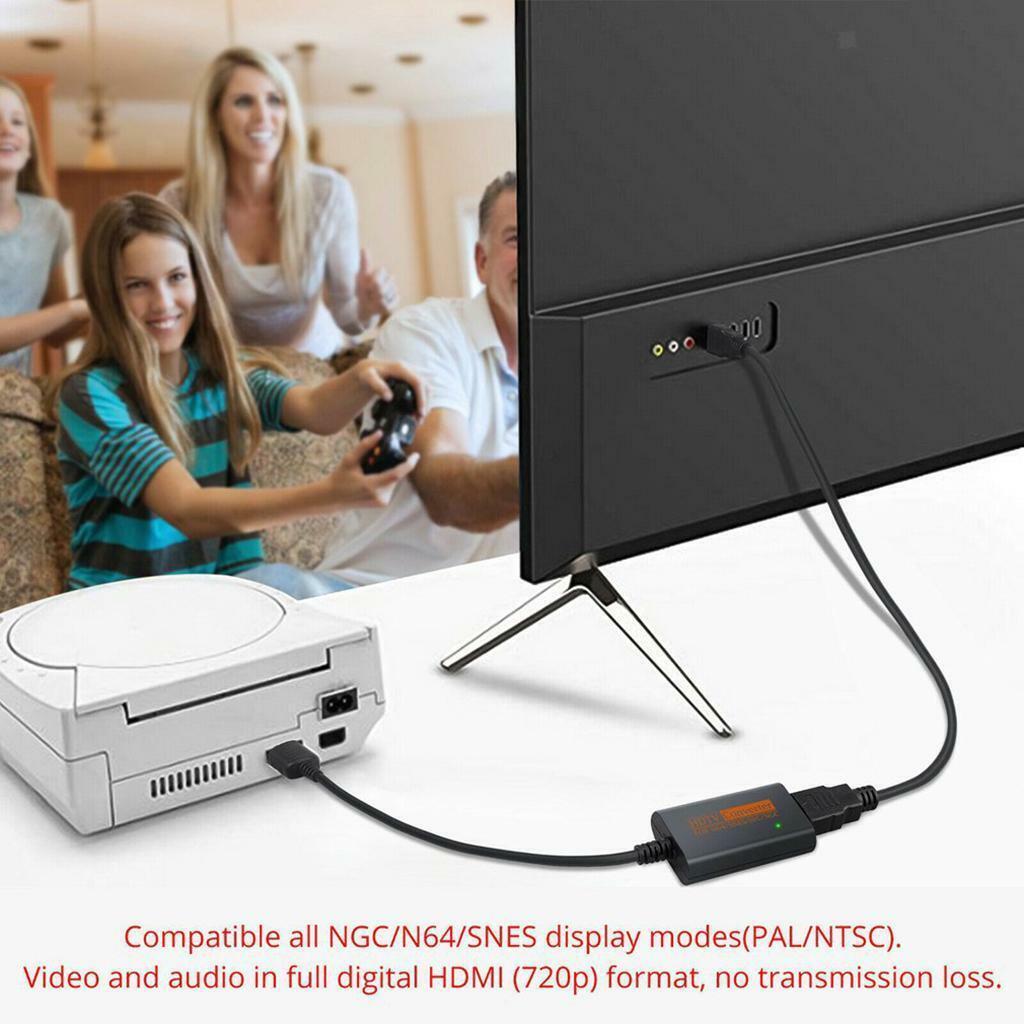 Professional N64 to  Converter Adapter TV Monitor for