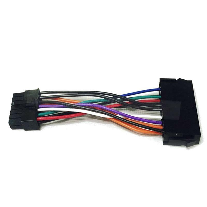 ATX Cable 24P to 10P Power Cord Power Supply 24-pin to 10-pin forLenovo Laptop